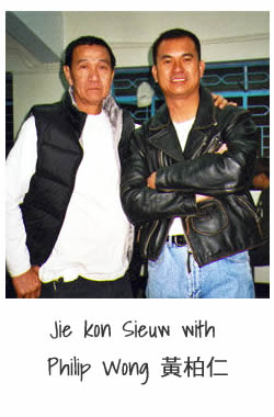 Jie Kon Sieuw with Philip Wong